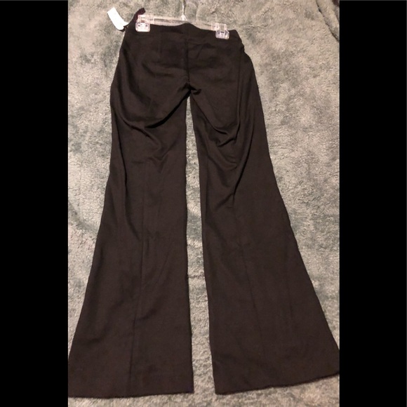 I-N-C International Concepts black boot leg dress pants size 6 - Picture 2 of 4